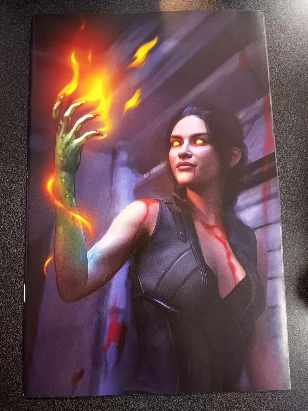 Sirens Gate #4 Cover G 7 Copy Foc Variant Edition Maer Flames Virgin