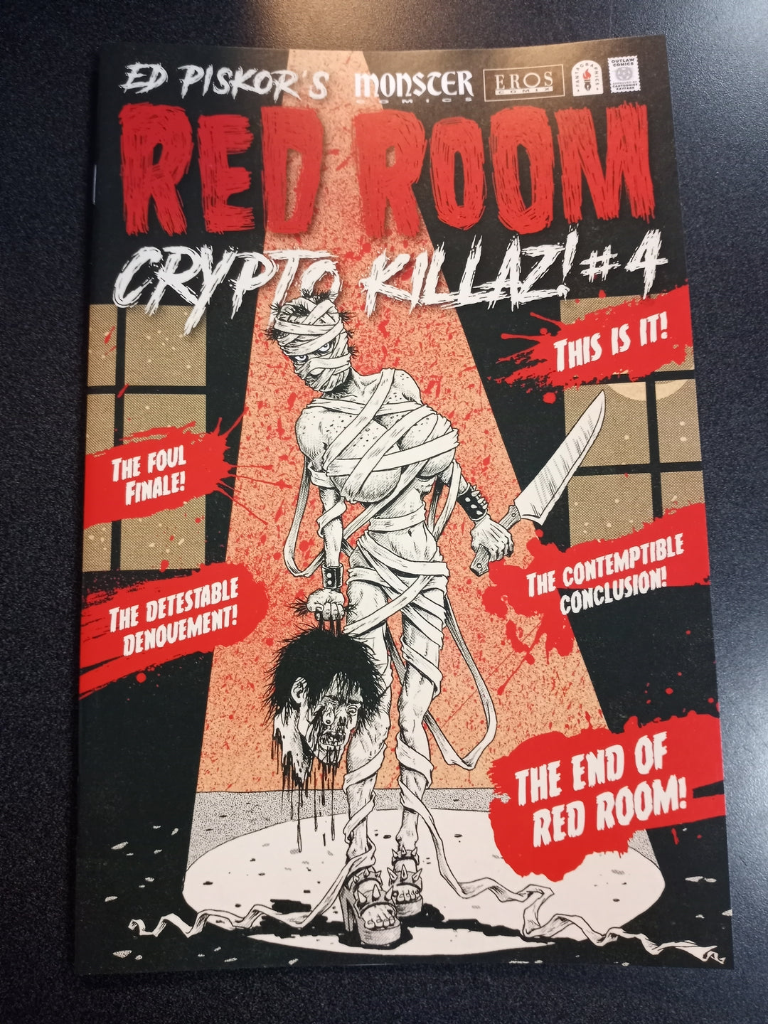 Red Room Crypto Killaz #4 Cover B 5 Copy Variant Edition Piskor