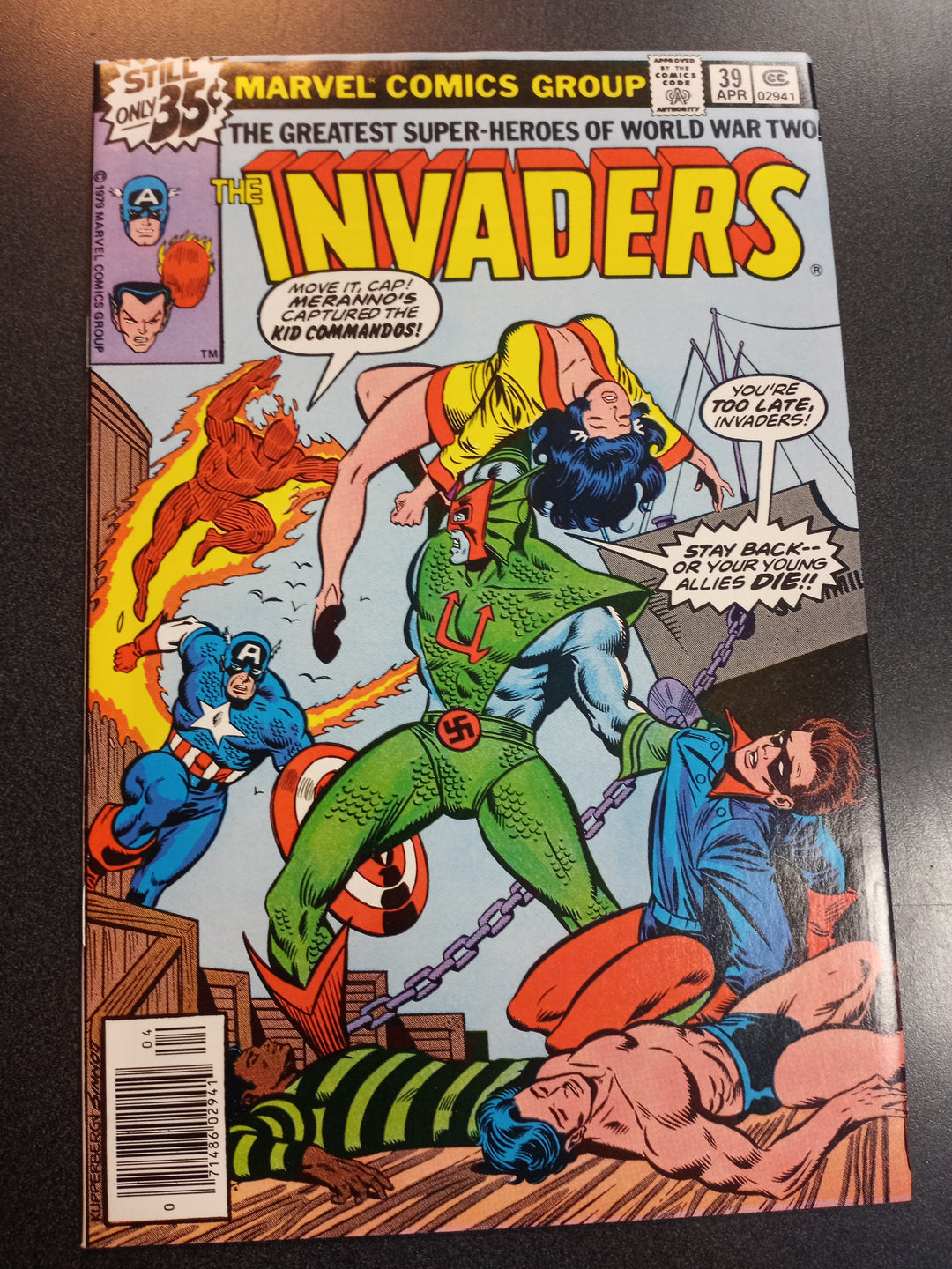 Invaders #39 (1979, Newsstand) VF