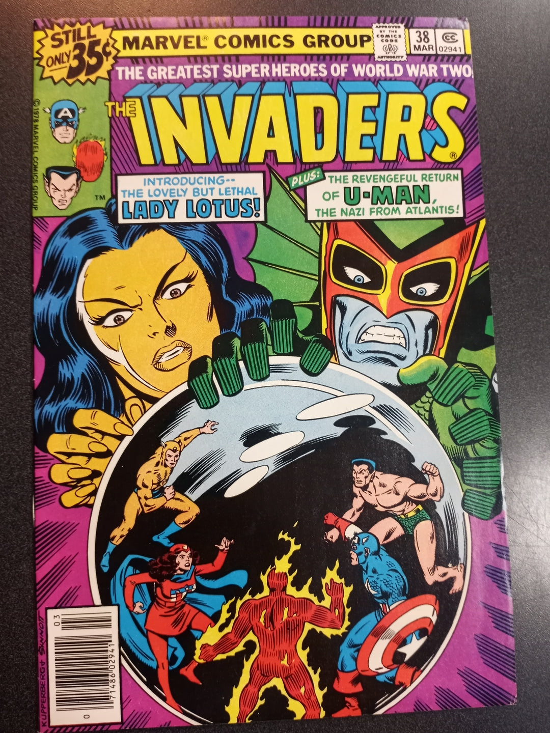 Invaders #38 (1979, Newsstand) VF