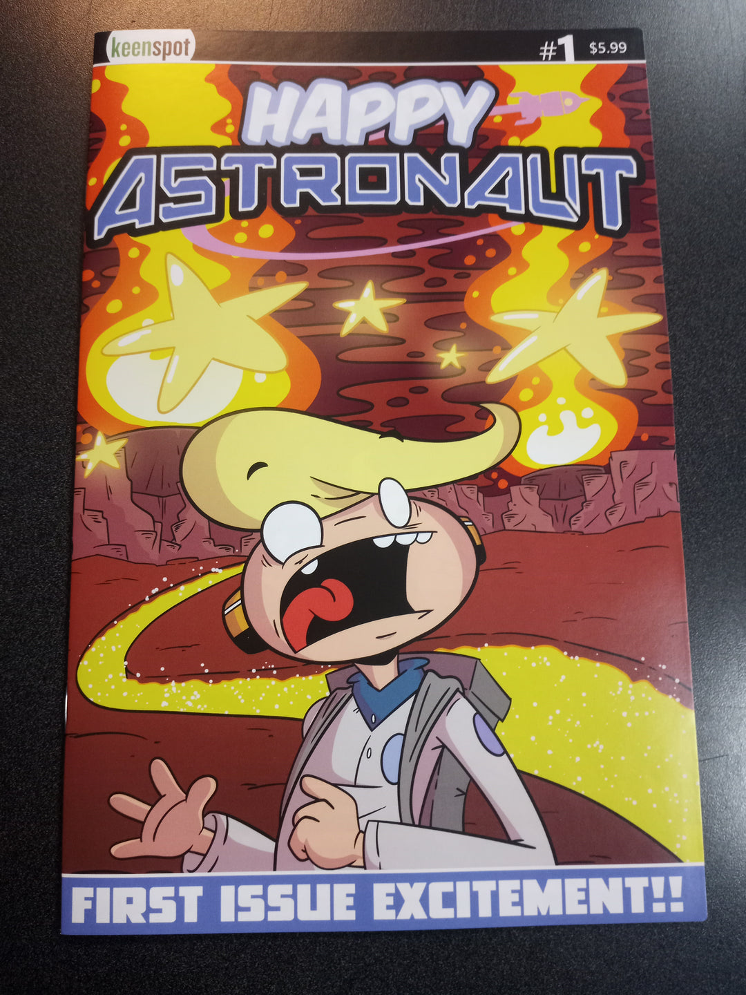 Happy Astronaut #1 Cover A  Matt Rodgers
