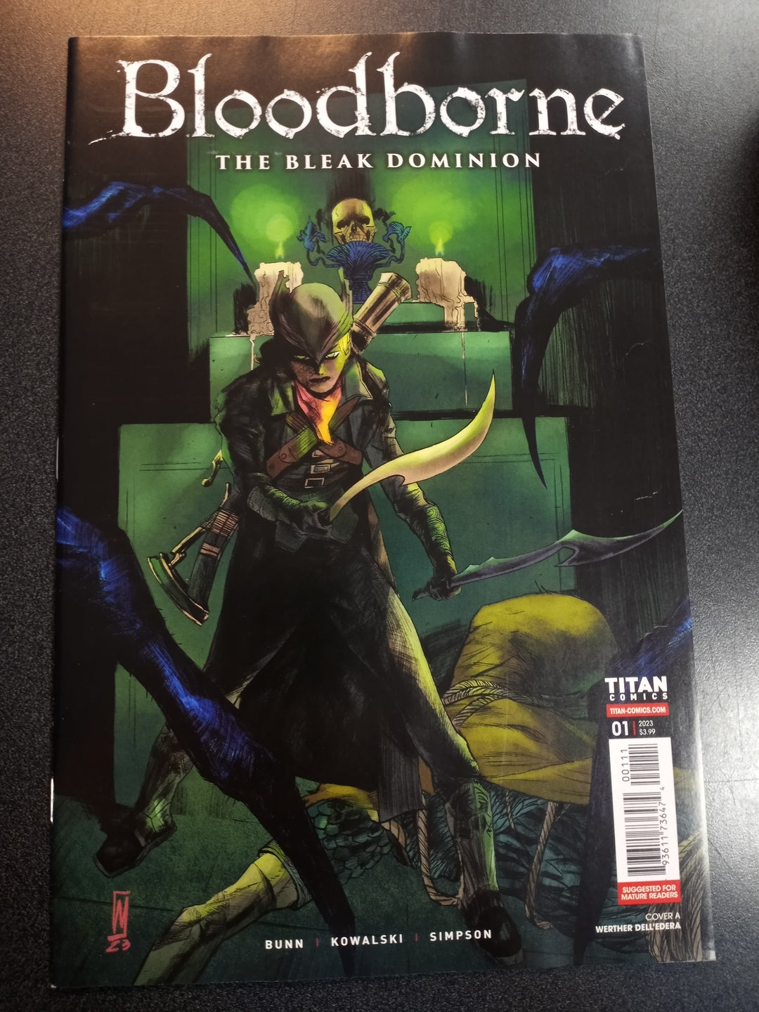 Bloodborne Bleak Dominion #1 (Of 4) Cover A Dell Edera (Mature)