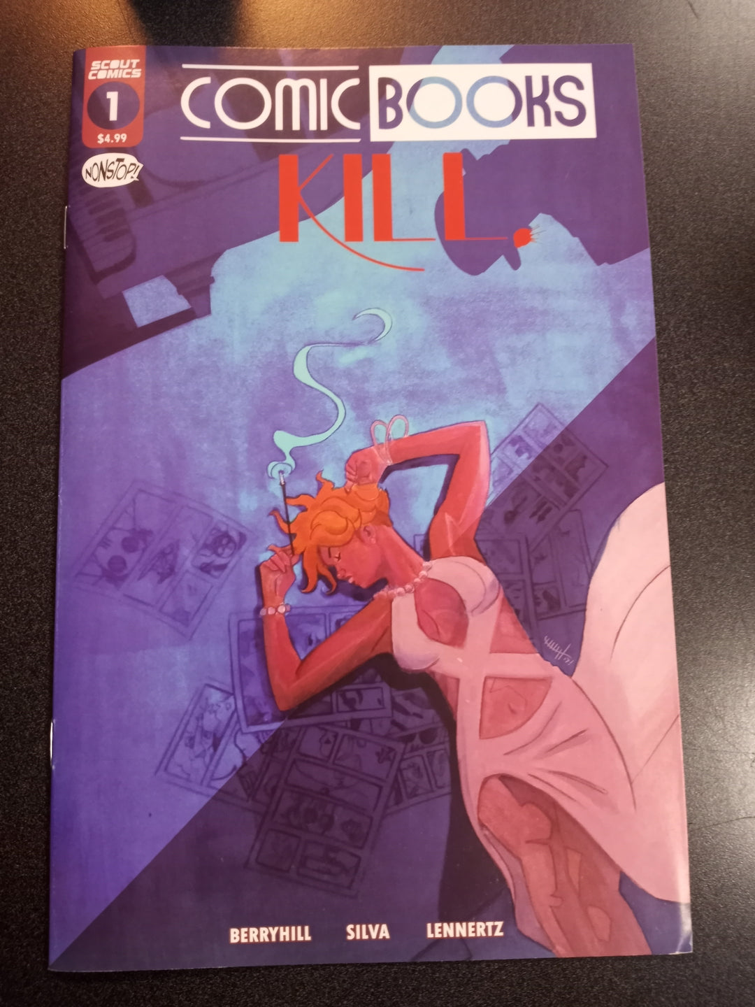 Comic Books Kill #1 Cover A Hoyt Silva