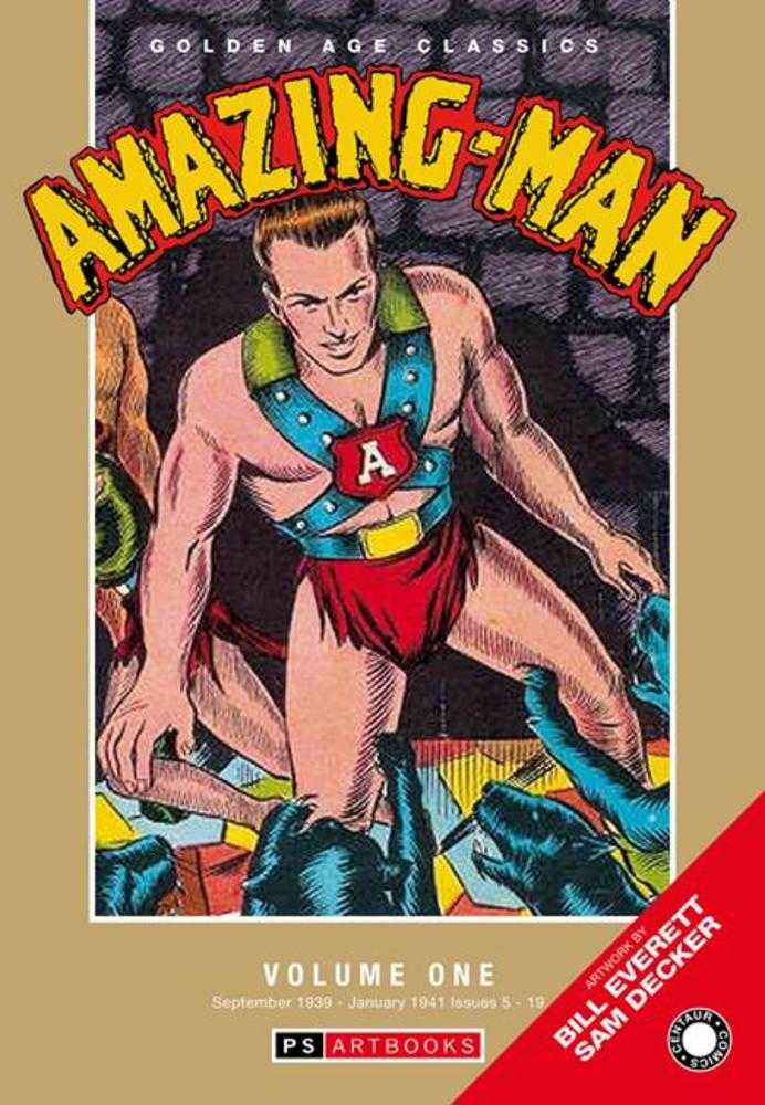 Golden Age Classics Amazing Man Hardcover Volume 01