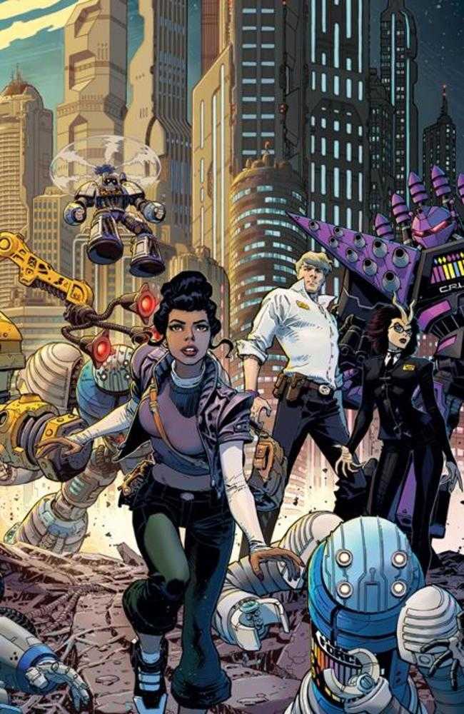 Roboforce #2 (Of 3) Cover D 1 in 10 Dustin Weaver Full Art Variant