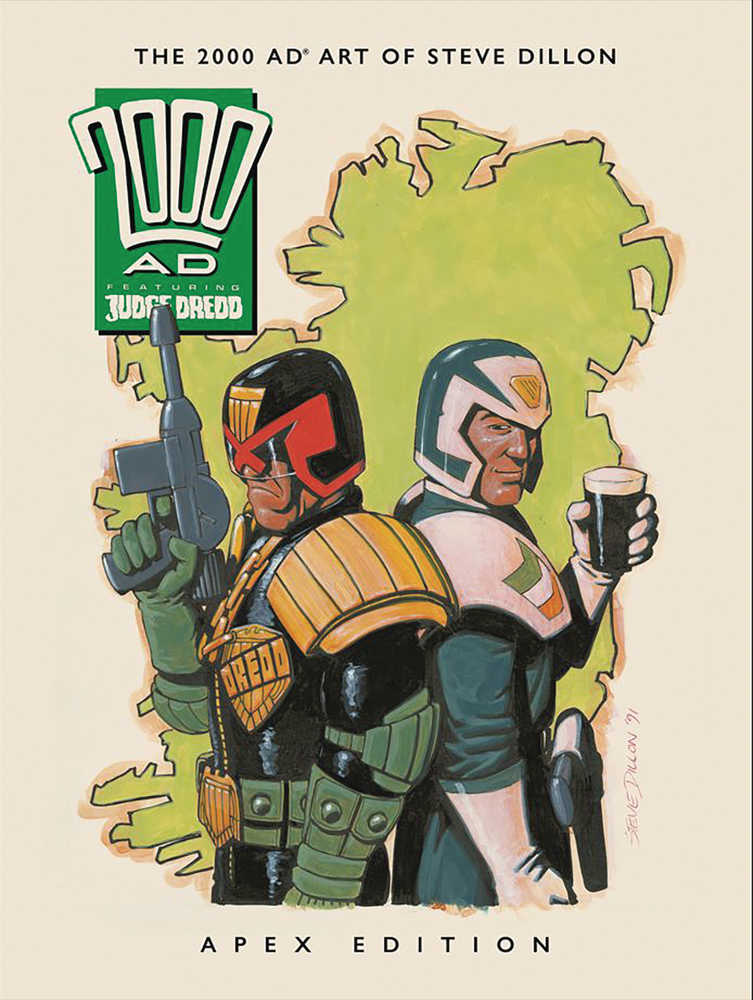 2000 Ad Art Of Steve Dillon Apex Edition Hardcover