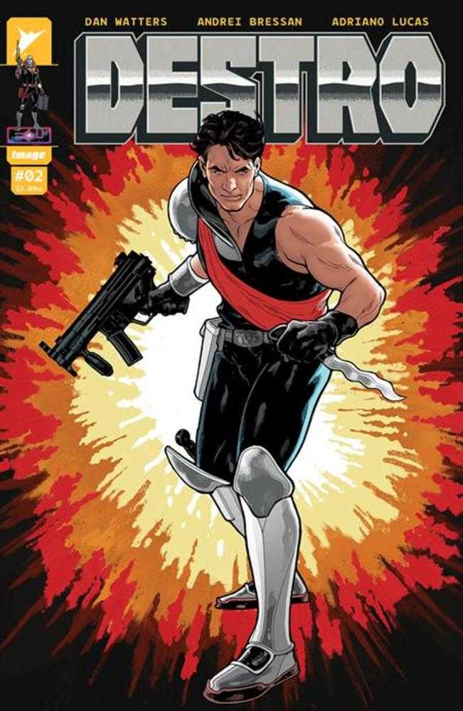 Destro #2 (Of 5) Cover D 1 in 25 Jeff Spokes Variant