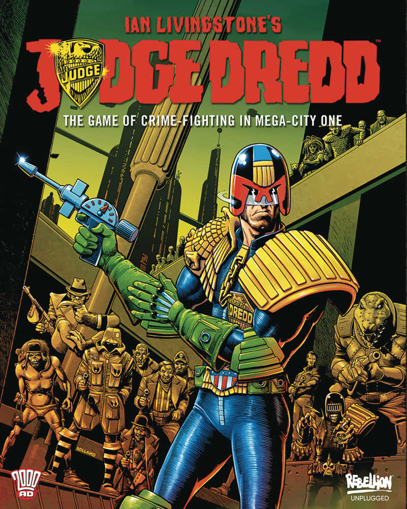 Judge Dredd Game Of Crime Fighting In Mega City One