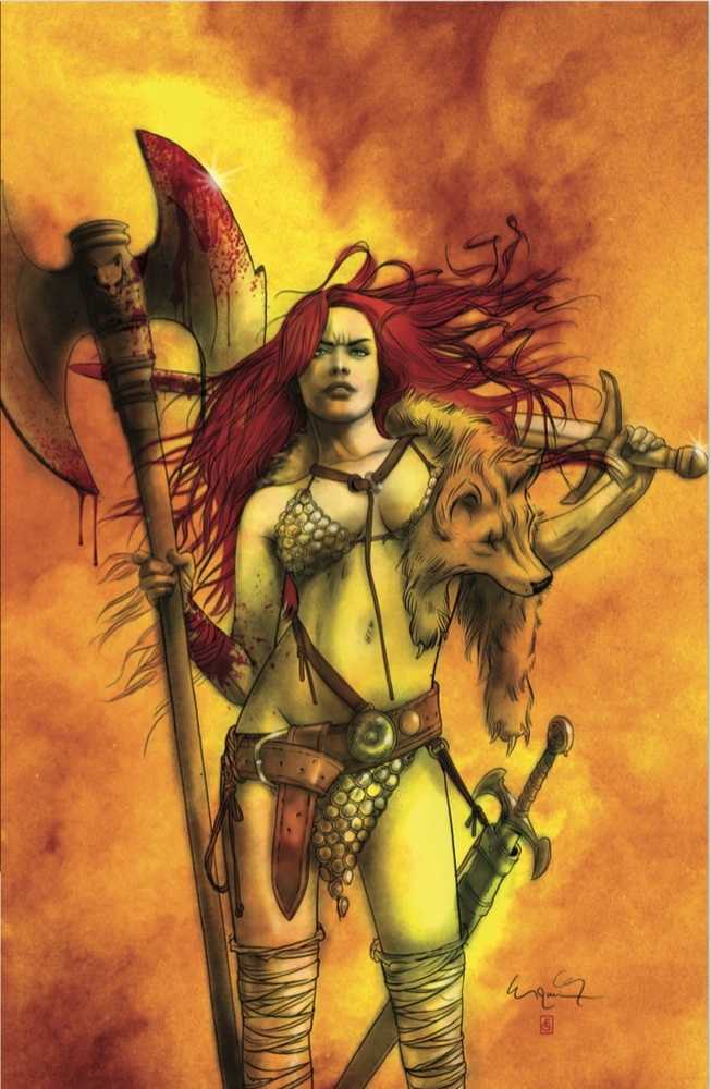 Red Sonja Empire Damned #4 Cover H 15 Copy Variant Edition Gunduz Virgin