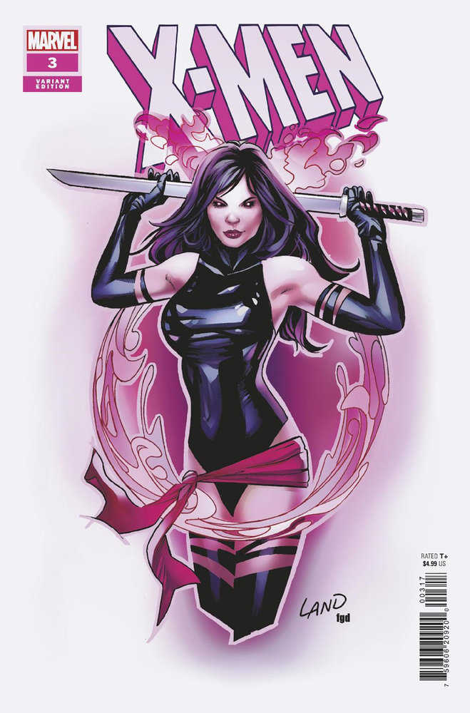 X-Men #3 Greg Land 1:25 Ratio Variant