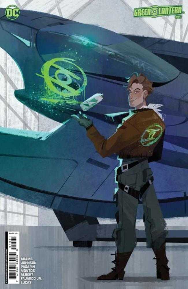 Green Lantern #15 Cover F 1 in 25 Crystal Kung Card Stock Variant (Absolute Power)