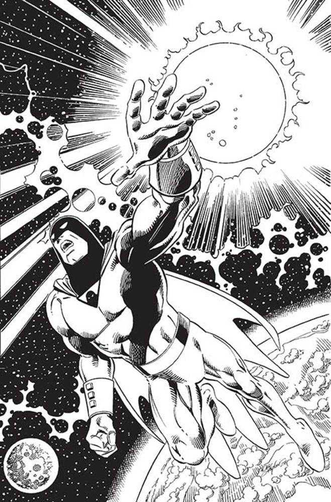 Space Ghost #4 Cover Q 7 Copy Foc Variant Edition Layton Black & White Virgin