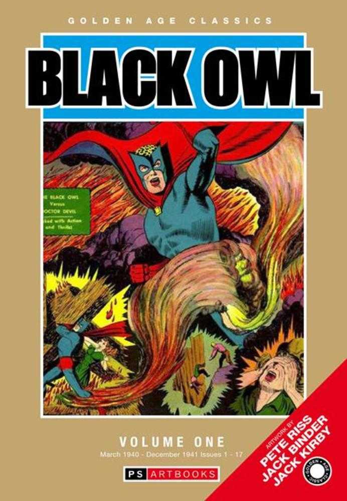 Golden Age Classics The Black Owl Hardcover Volume 01