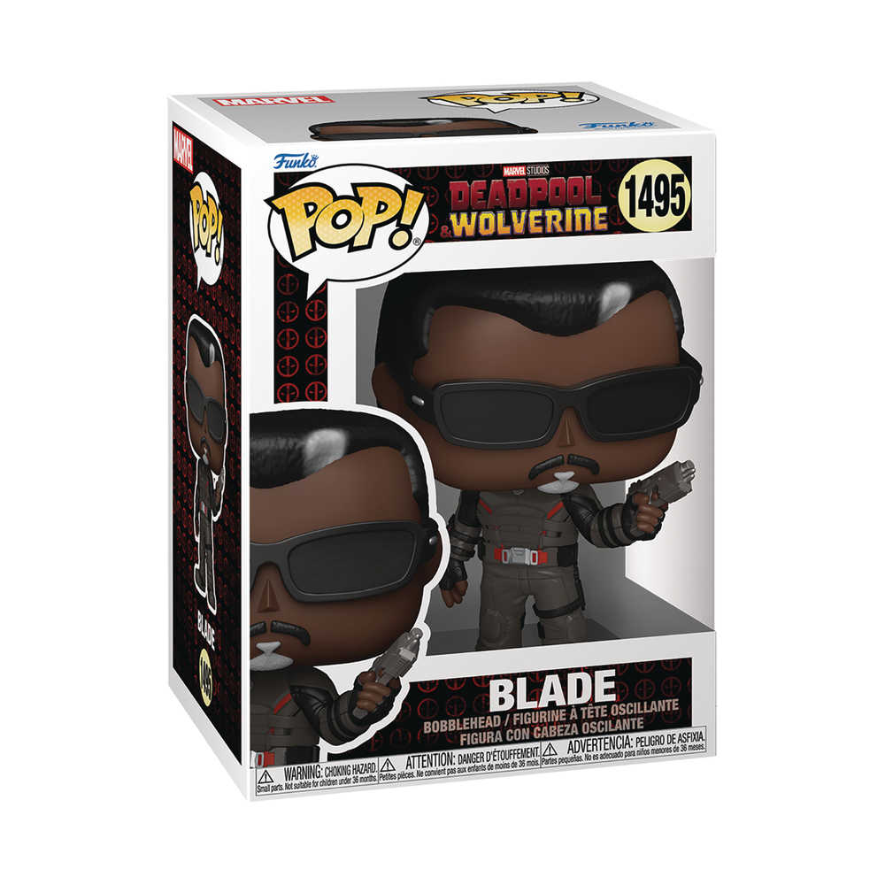 Pop Marvel Deadpool 3 S3 Blade Figure