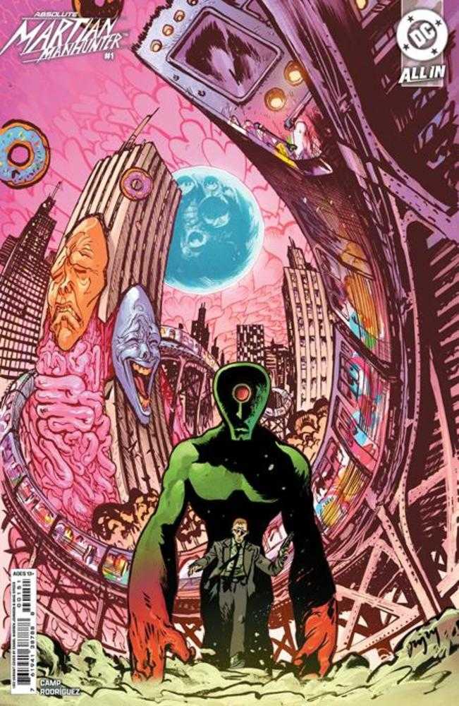 Absolute Martian Manhunter #1 Cover J 1 in 50 Daniel Warren Johnson Card Stock Variant