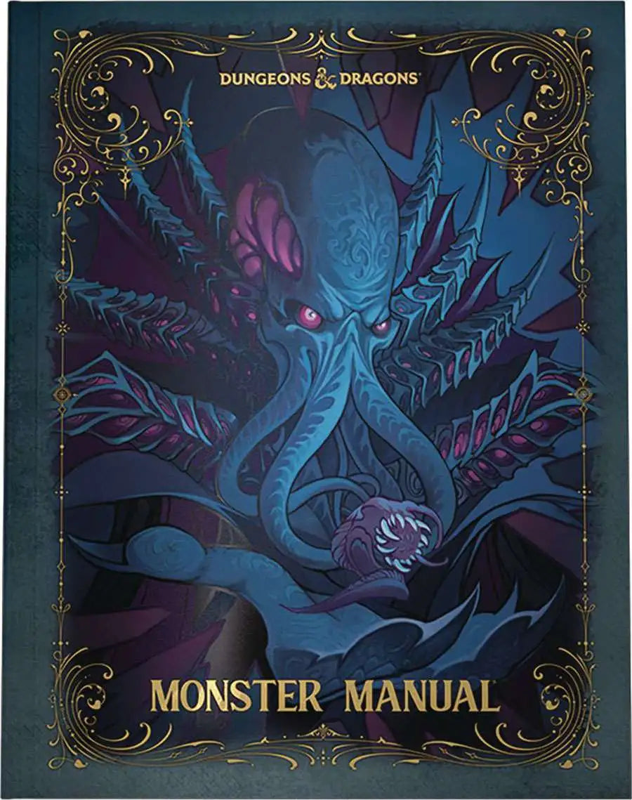 Dungeons & Dragons Role Playing Game Monster Manual Hardcover Alternate Cover (2024)