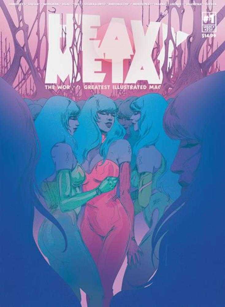 Heavy Metal Magazine #1 Cover E Janevsky