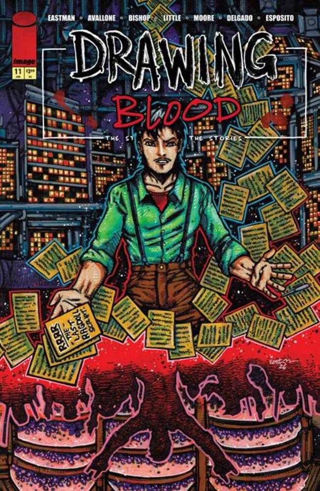 Drawing Blood #11 Cover A Kevin Eastman