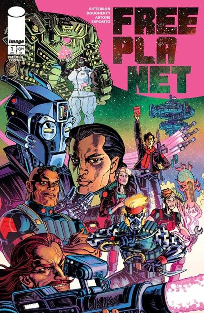 Free Planet #1 2nd Print