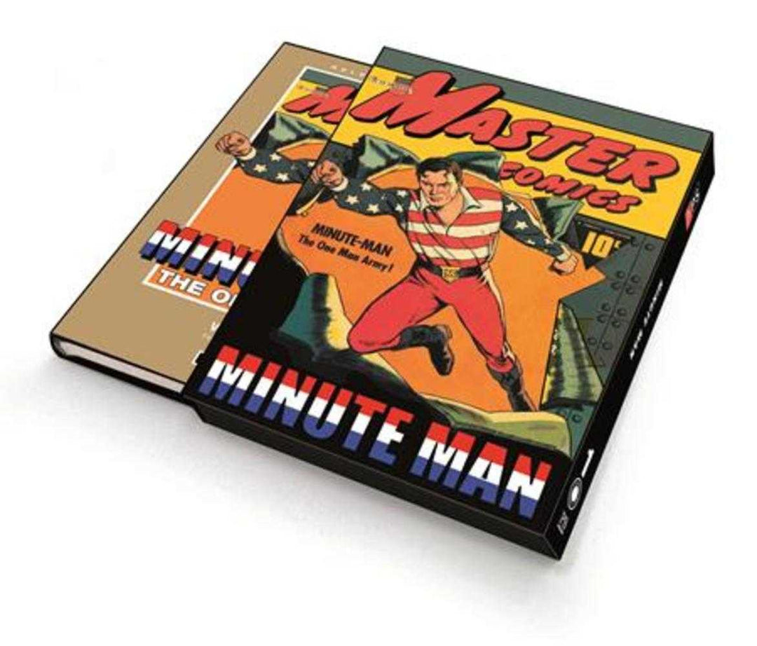 Golden Age Classics Minute Man Hardcover Volume 01 Slipcase Edition