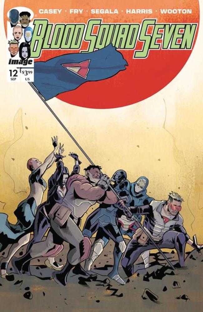 Blood Squad Seven #12 Cover A Paul Fry