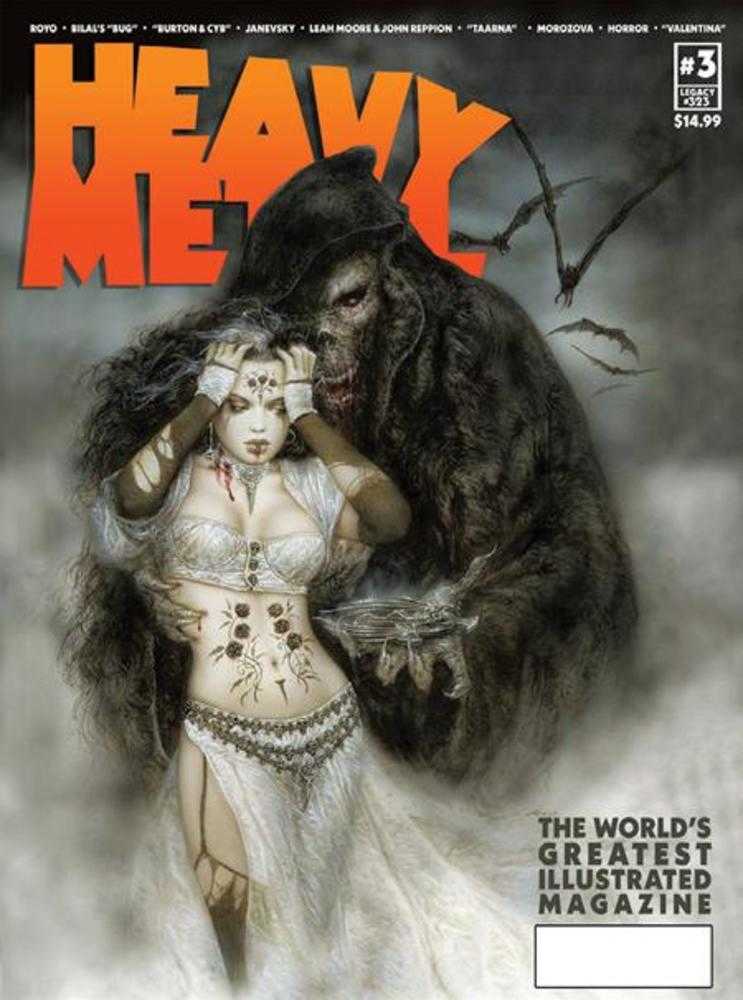 Heavy Metal Magazine #3 Cover A Luis Royo