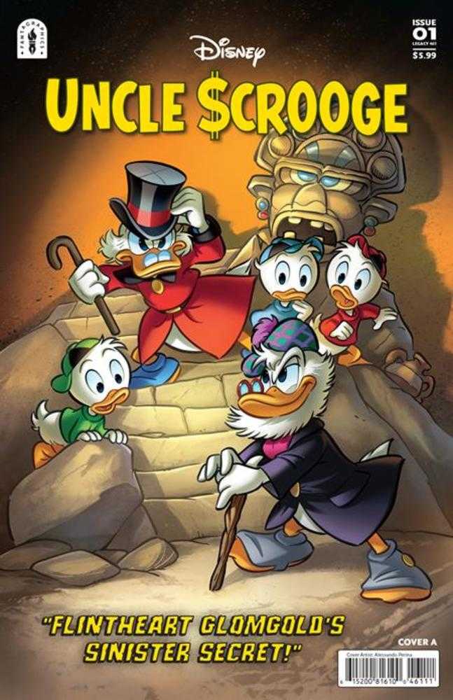 Uncle Scrooge Flintheart Glomgolds Sinister Secret #1 Cover A  Alessandro Perina