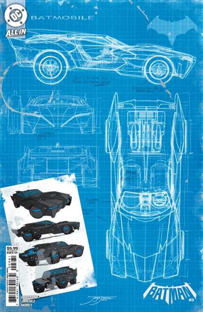 Batman #3 Cover E Jorge Jimenez Bat Gadget Variant