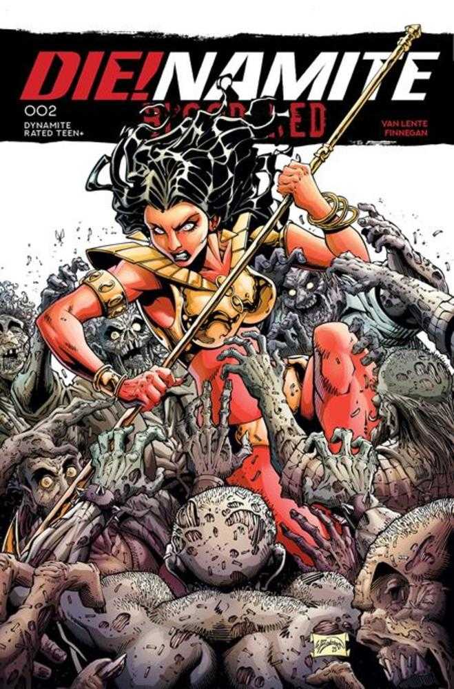 Dienamite Blood Red #2 Cover D Will Robson Variant
