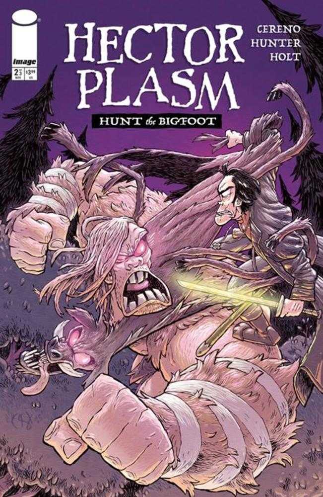 Hector Plasm Hunt The Bigfoot #2 Cover A Derek Hunter & Spencer Holt