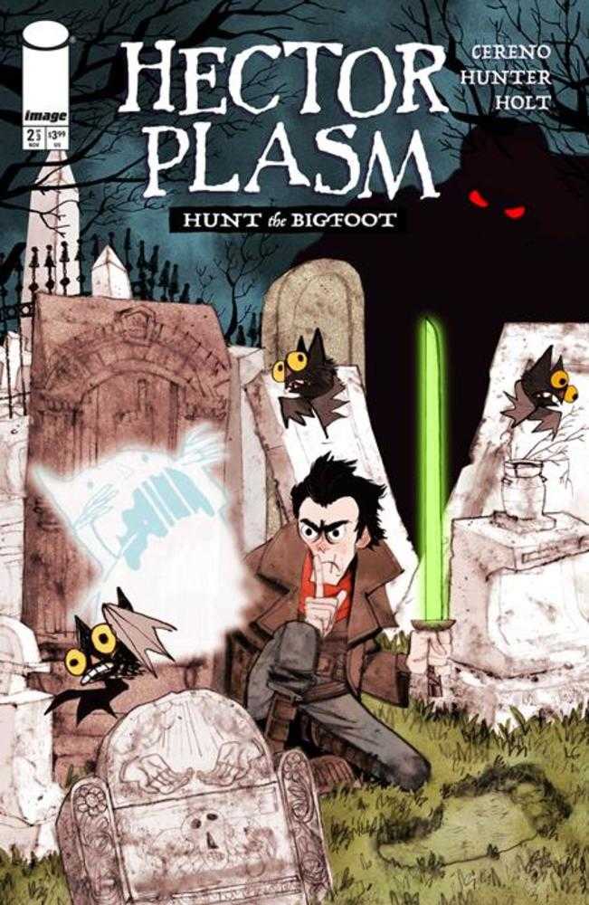 Hector Plasm Hunt The Bigfoot #2 Cover B Lee Gatlin Variant