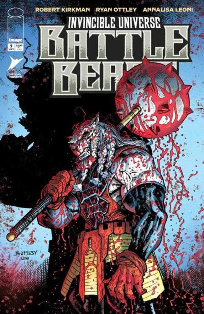 Invincible Universe Battle Beast #2 2nd Printing Cover B Ryan Ottley & Annalisa Leoni Variant
