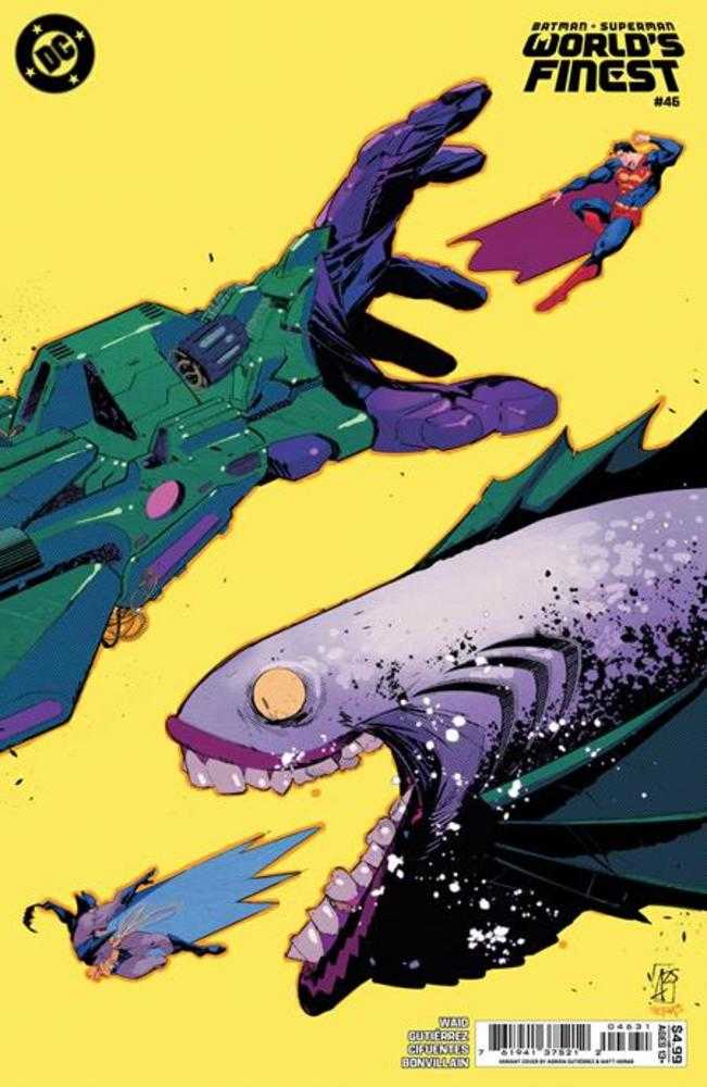 Batman Superman Worlds Finest #46 Cover C Adrian Gutierrez Variant