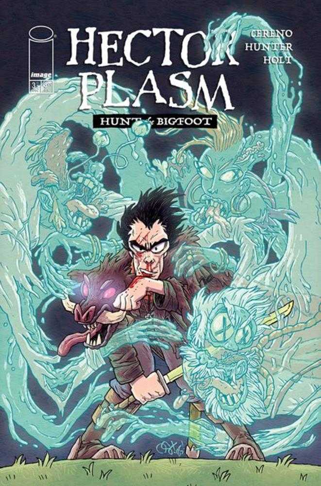 Hector Plasm Hunt The Bigfoot #3 Cover A Derek Hunter & Spencer Holt