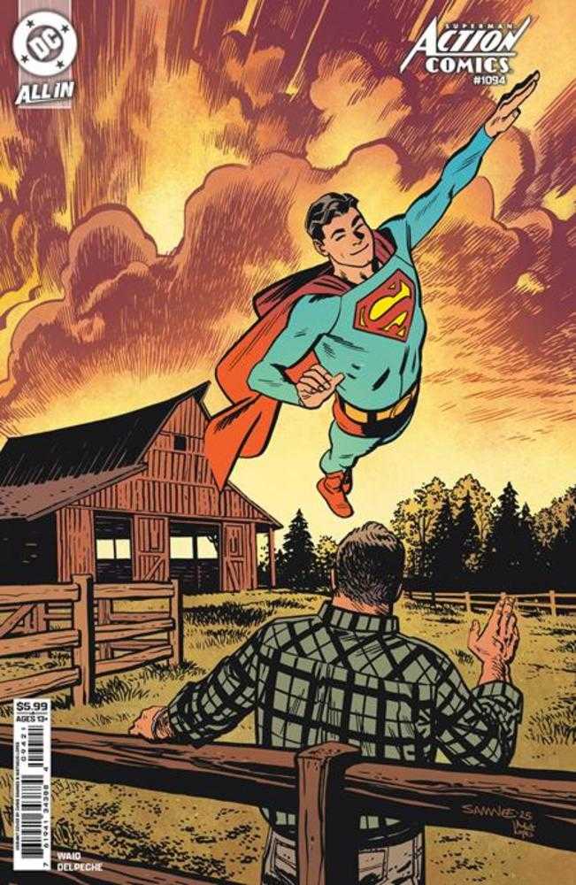 Action Comics #1094 Cover B Chris Samnee Variant