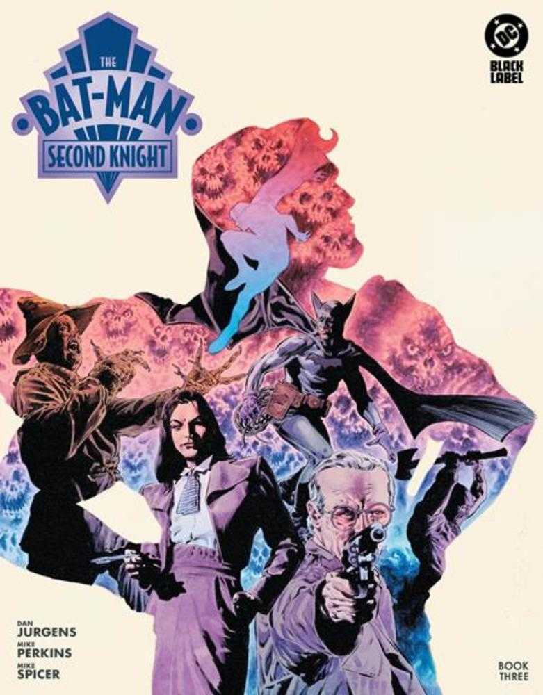 The Bat Man Second Knight #3 Cover A Mike Perkins