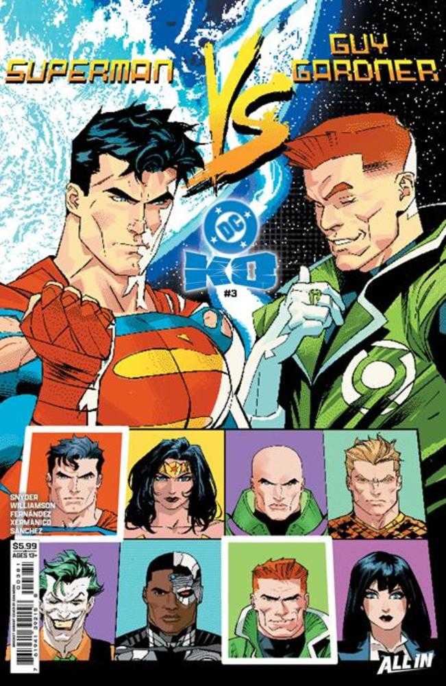 DC K.O. #3 Cover G Dan Mora Bracket Variant