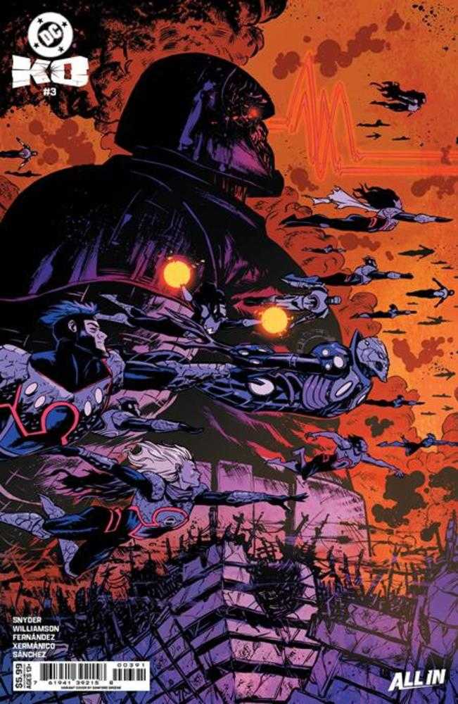DC K.O. #3 Cover F Sanford Greene Darkseid Variant