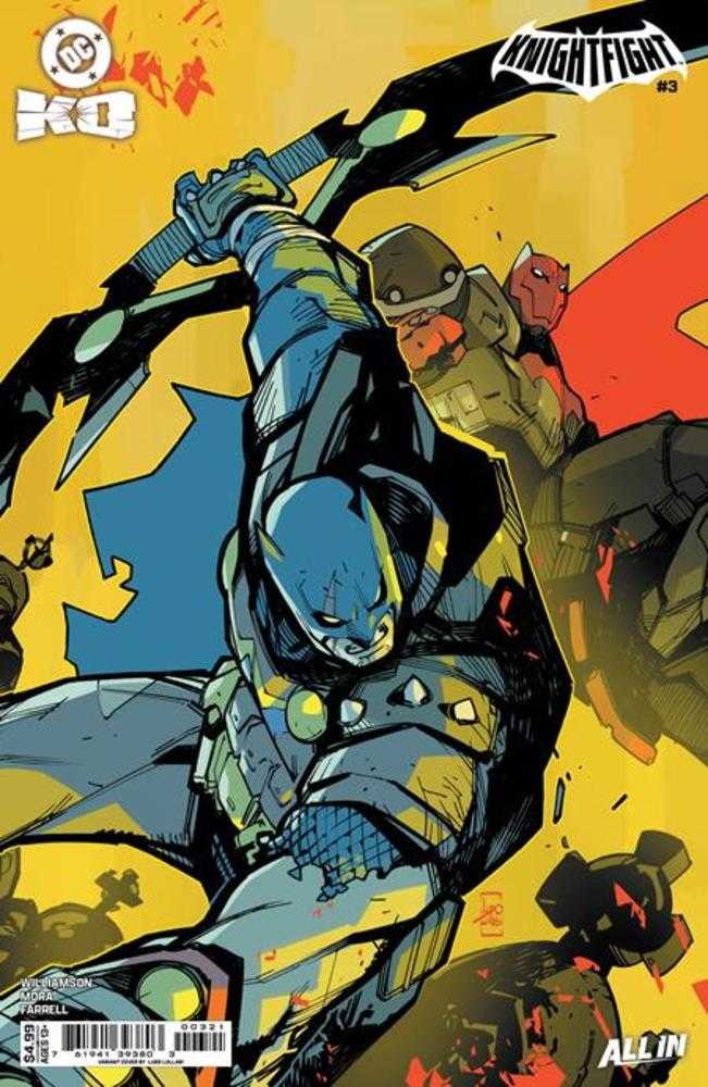 DC K.O. Knightfight #3 Cover B Ludo Lullabi Variant