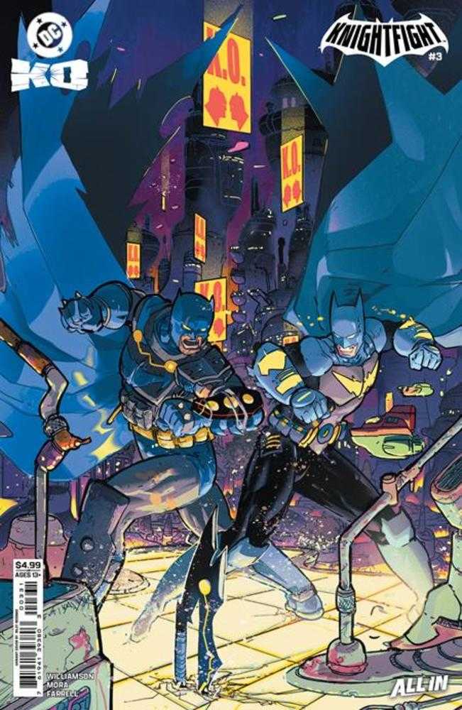 DC K.O. Knightfight #3 Cover D Riley Rossmo Variant