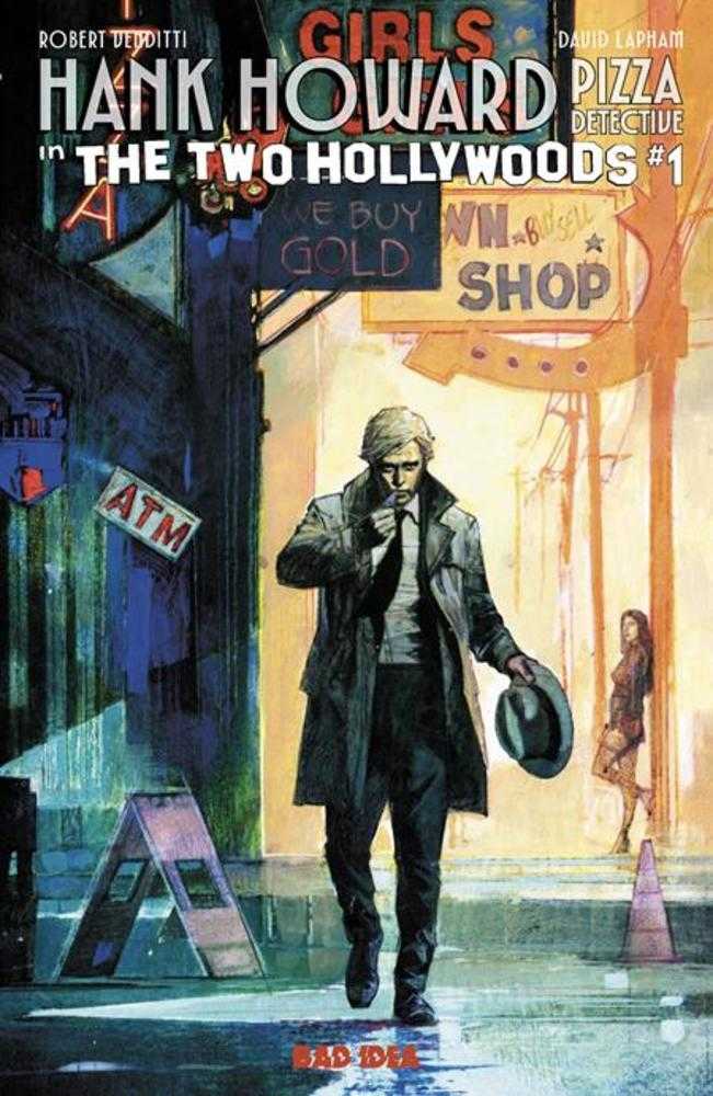 Hank Howard Pizza Detective The Two Hollywoods #1 Cover A Alex Maleev Variant