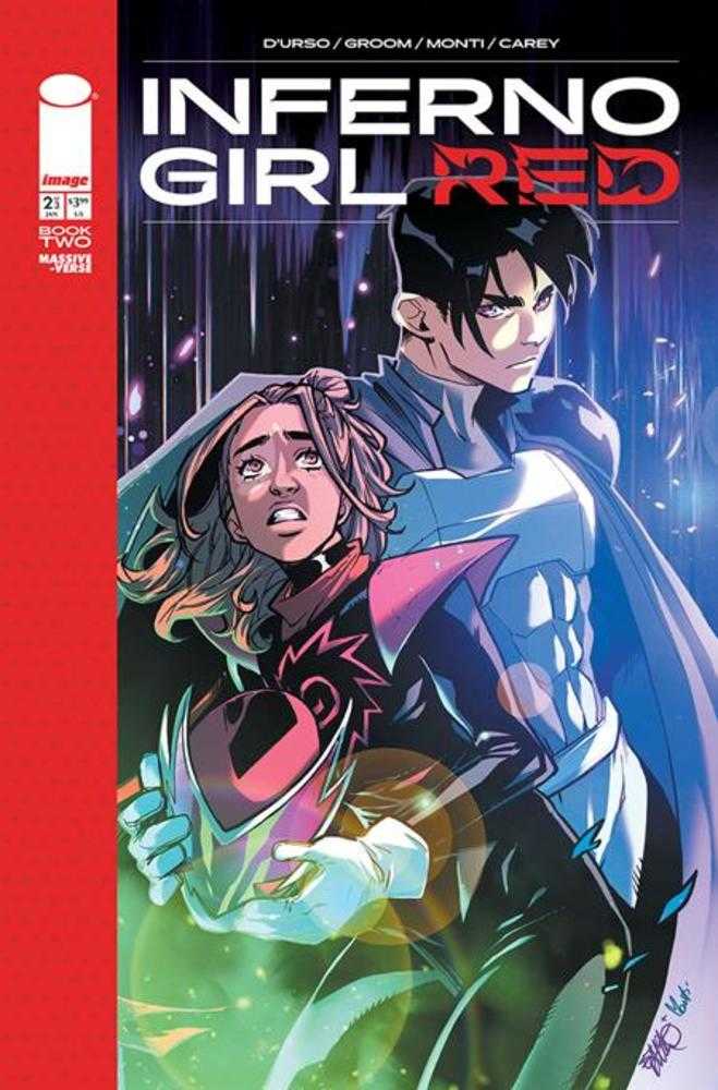 Inferno Girl Red Book Two #2 Cover A Erica D Urso