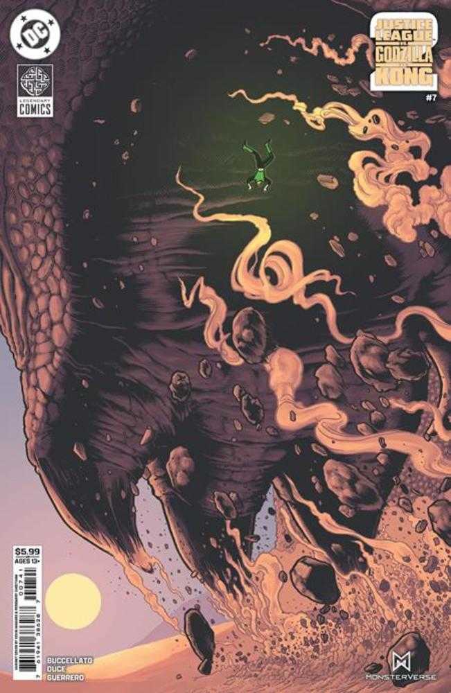 Justice League vs Godzilla vs Kong 2 #7 Cover B Kevin Maguire Card Stock Variant