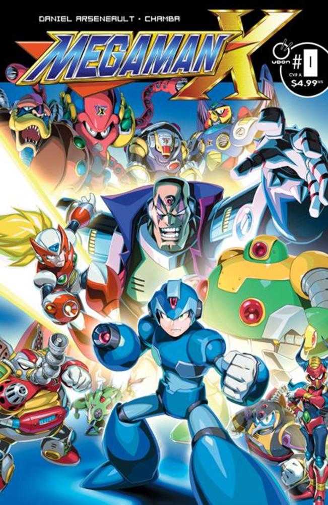 Mega Man X #0 Cover A Jeffrey Cruz