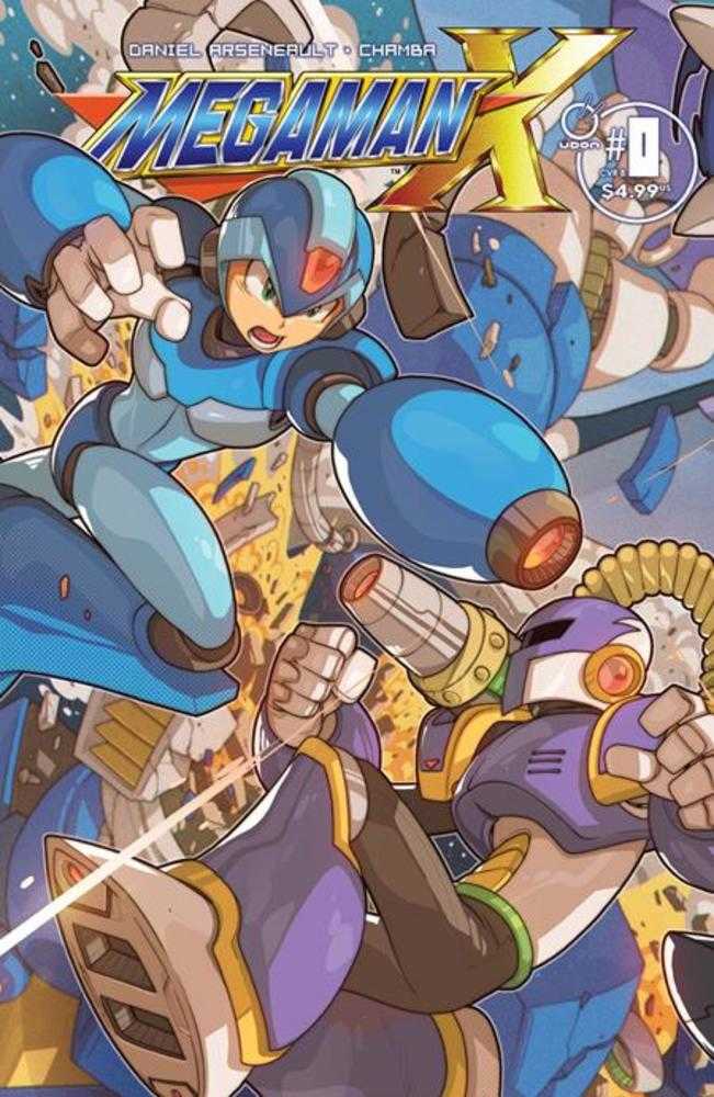 Mega Man X #0 Cover B Edwin Huang Variant