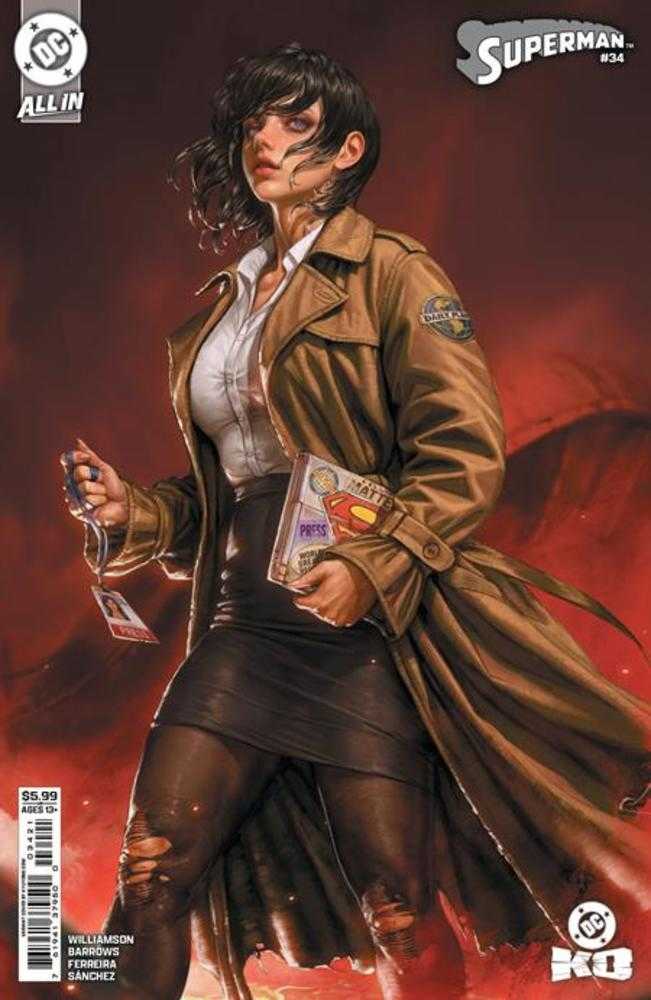 Superman #34 Cover B Kyuyong Eom Variant (DC K.O.)