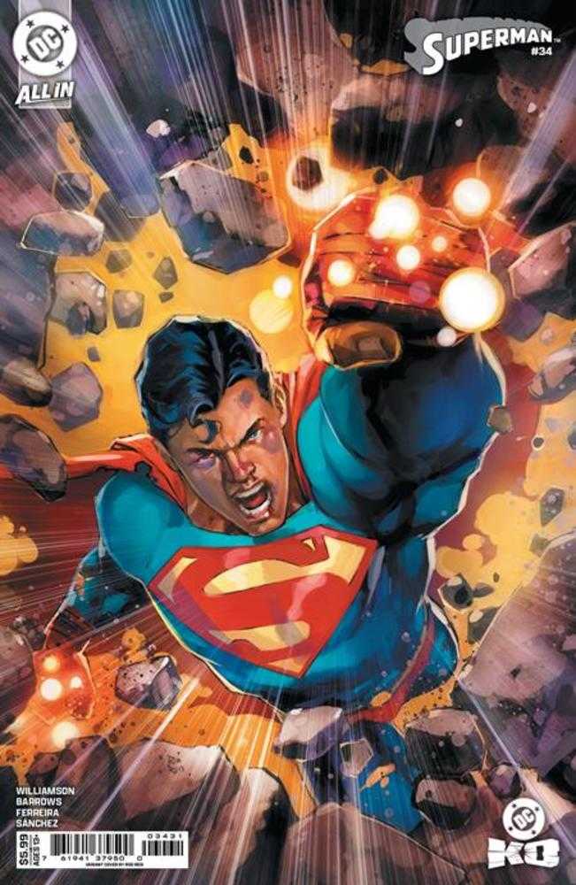 Superman #34 Cover C Rod Reis Variant (DC K.O.)