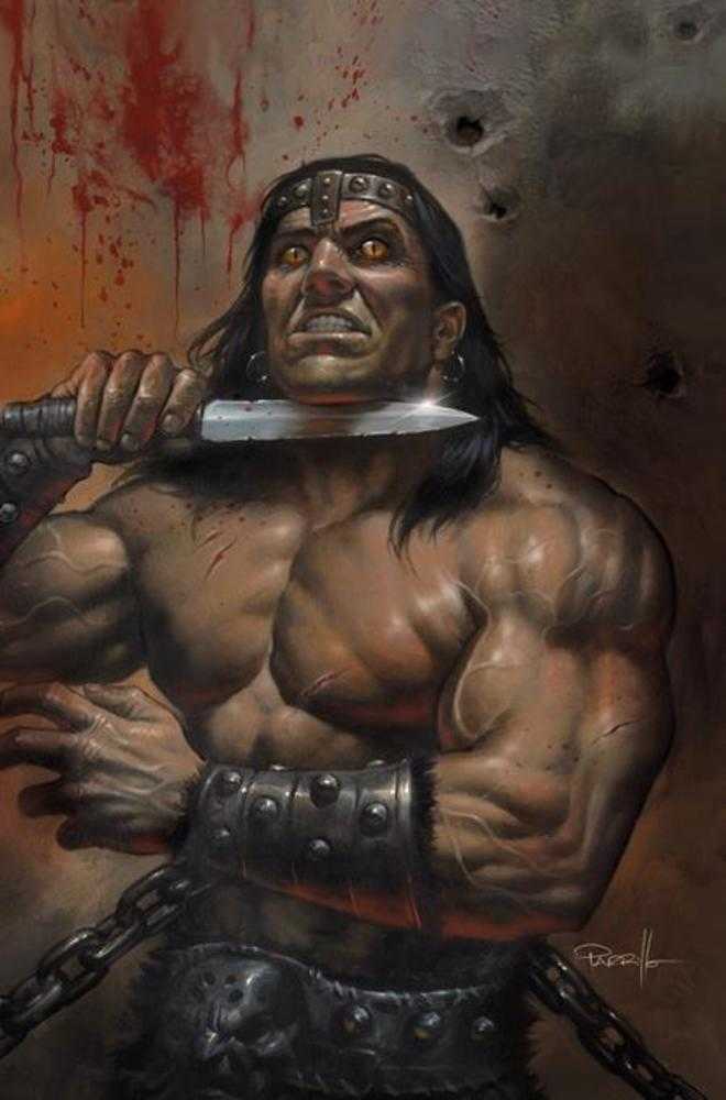Conan The Barbarian Scourge Of The Serpent #4 Cover E Lucio Parrillo Full Art Variant