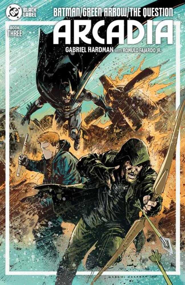Batman Green Arrow The Question Arcadia #3 Cover A Gabriel Hardman