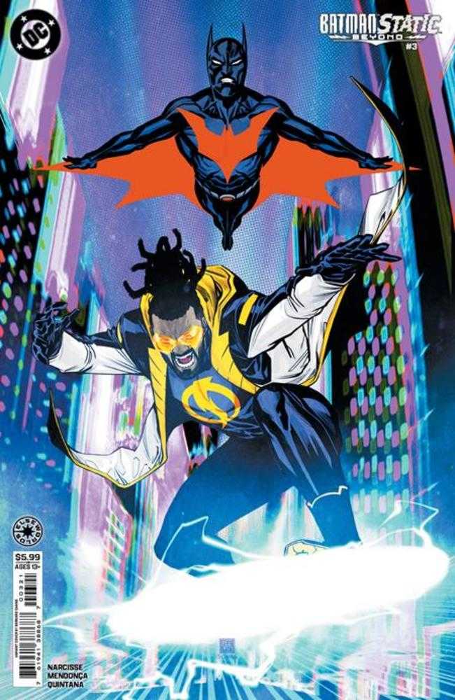 Batman Static Beyond #3 Cover B Bernard Chang Variant